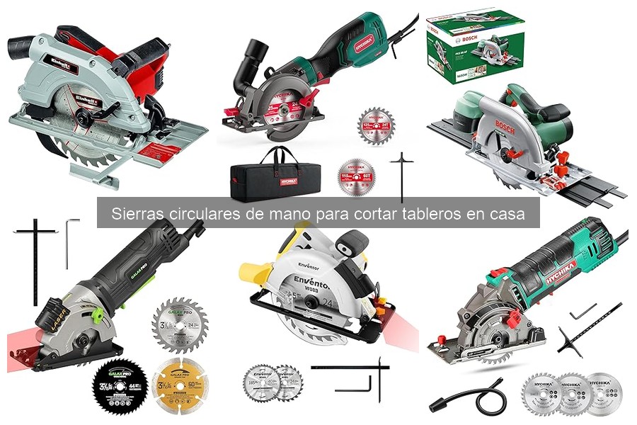 Problemas comunes con sierras circulares de mano y soluciones