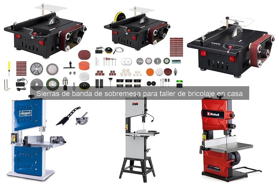 Problemas comunes con sierras de banda de sobremesa y soluciones