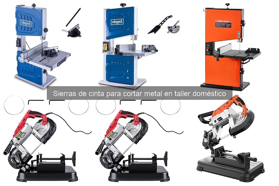 Problemas comunes con sierras de cinta para cortar metal