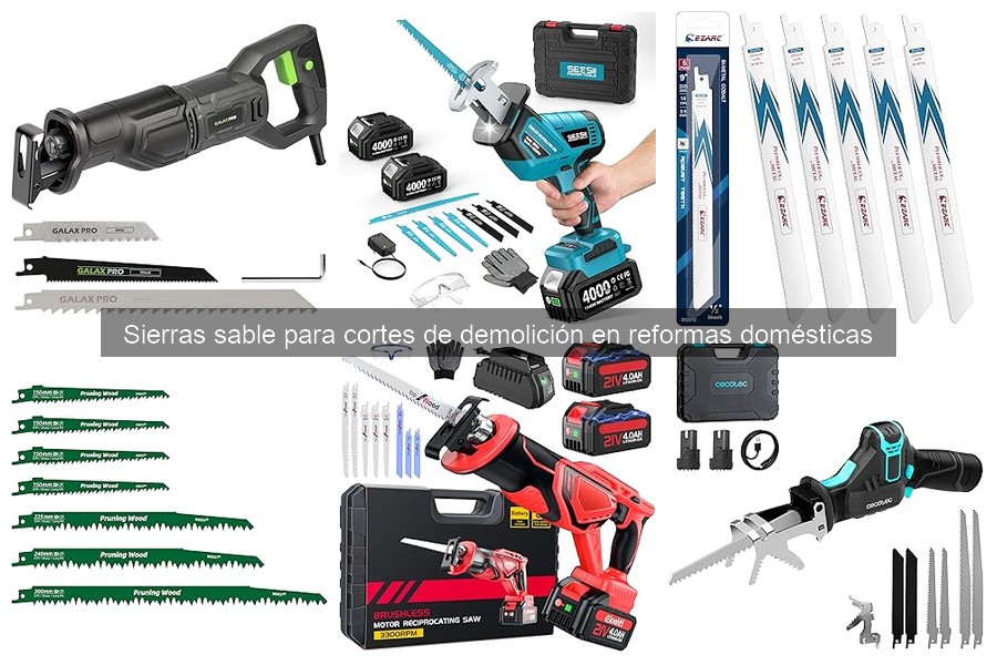 Problemas Comunes con Sierras Sable y Cómo Solucionarlos