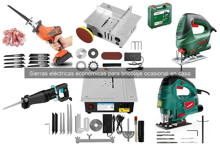 Problemas comunes y soluciones para sierras eléctricas económicas