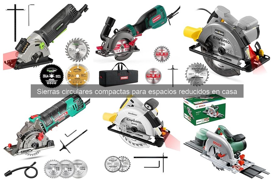 Problemas y soluciones al usar sierras circulares compactas