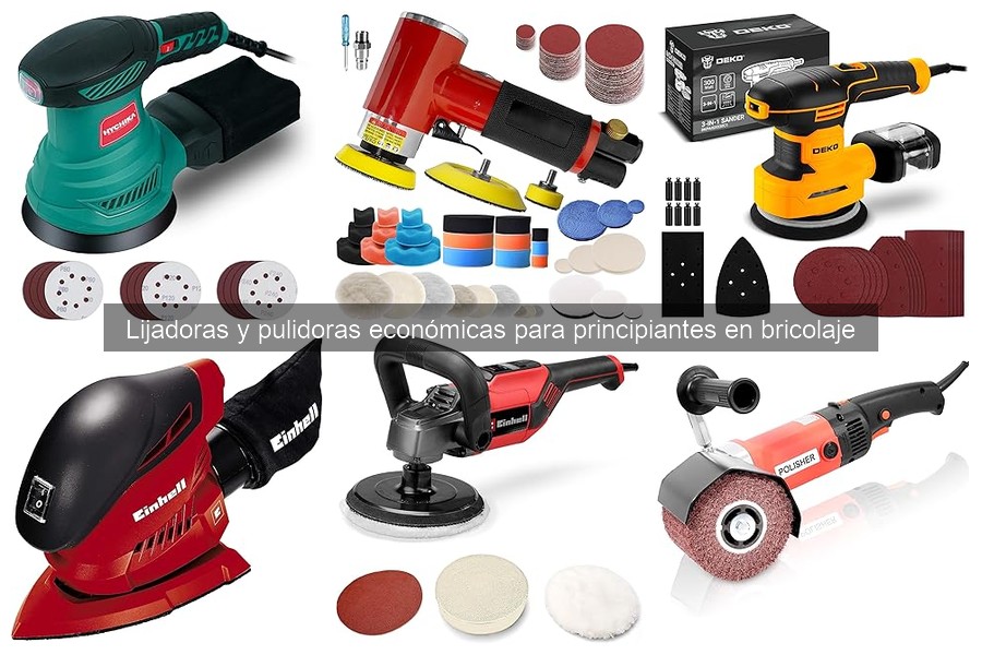 Proyectos de bricolaje con lijadoras: Guía para principiantes