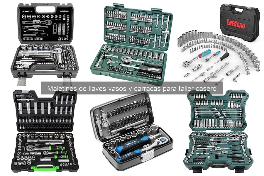 Proyectos de bricolaje con maletines de llaves y carracas
