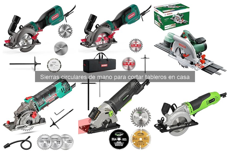Proyectos de bricolaje con sierras circulares de mano