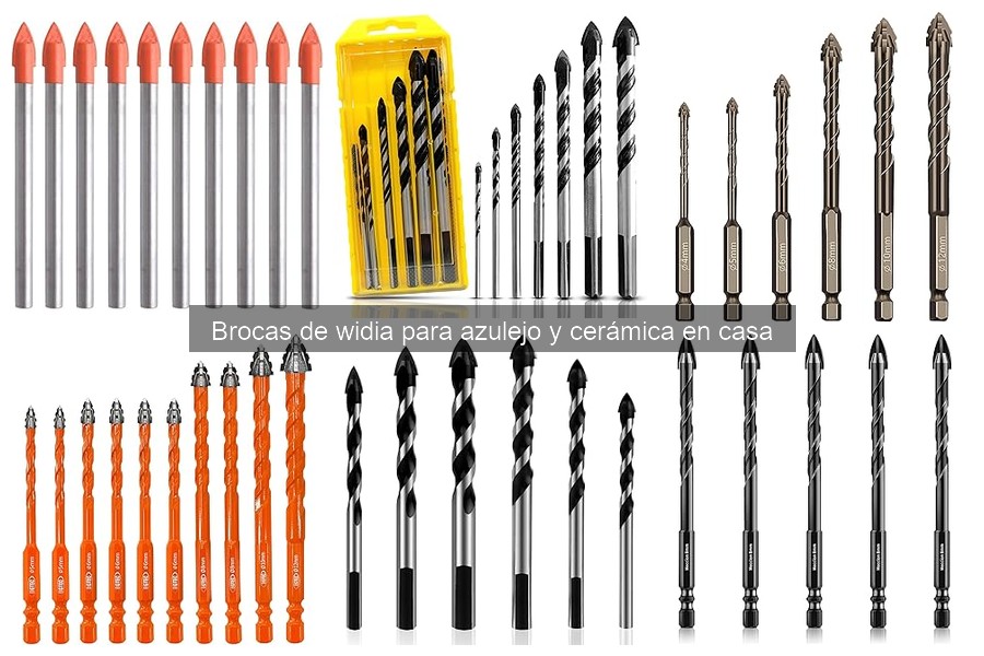 ¿Qué broca de widia elegir para cerámica delgada y gruesa?