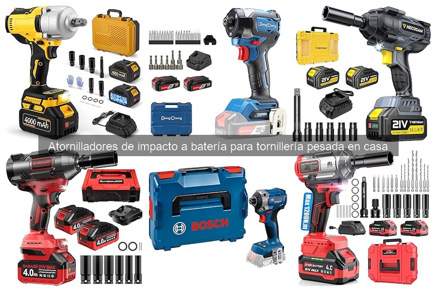 ¿Qué es un atornillador de impacto a batería? Guía básica