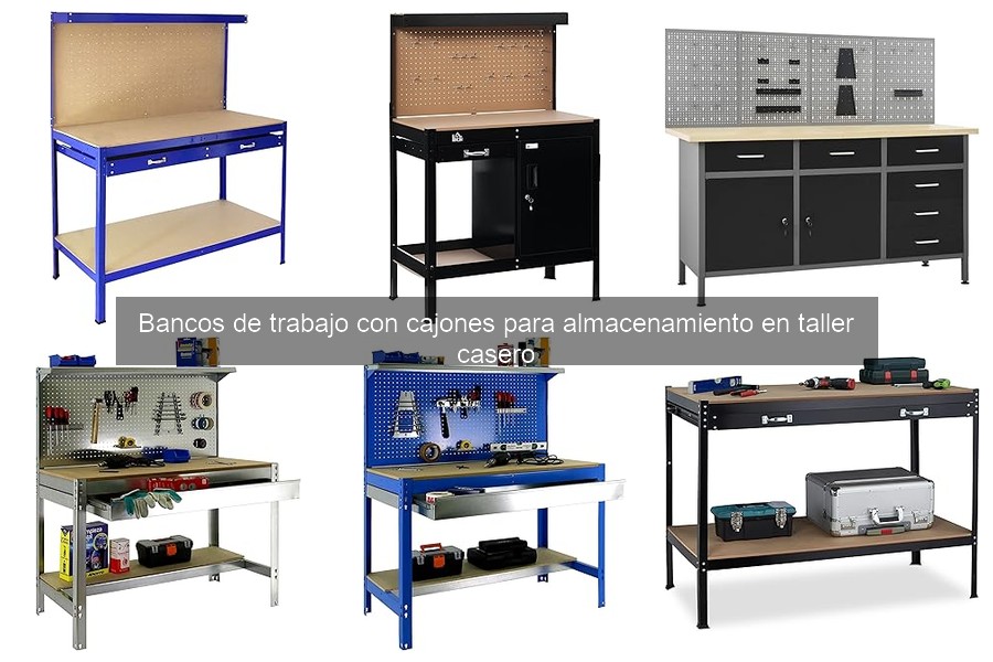 ¿Qué es un banco de trabajo con cajones? Características y usos
