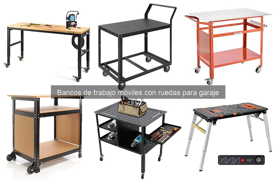 ¿Qué es un banco de trabajo móvil con ruedas? Ventajas y características