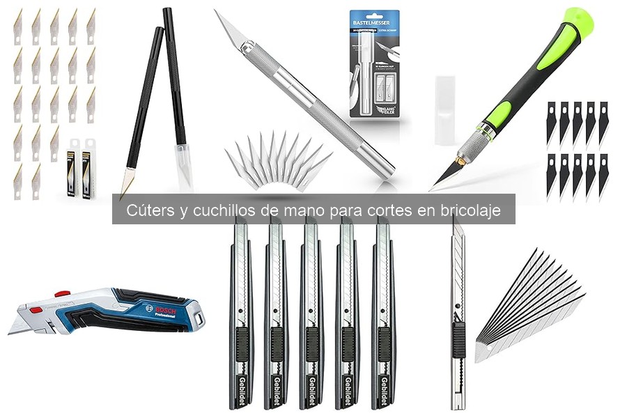 ¿Qué es un cúter y cómo utilizarlo en bricolaje?