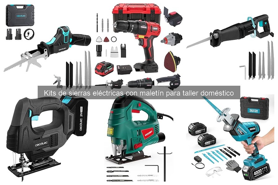 Qué es un kit de sierras eléctricas con maletín