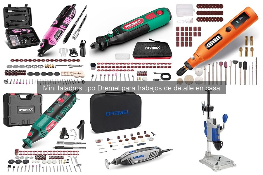 ¿Qué es un mini taladro tipo Dremel? Características y usos