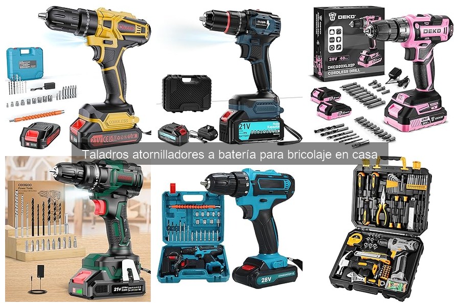 ¿Qué es un taladro atornillador a batería? Guía para principiantes