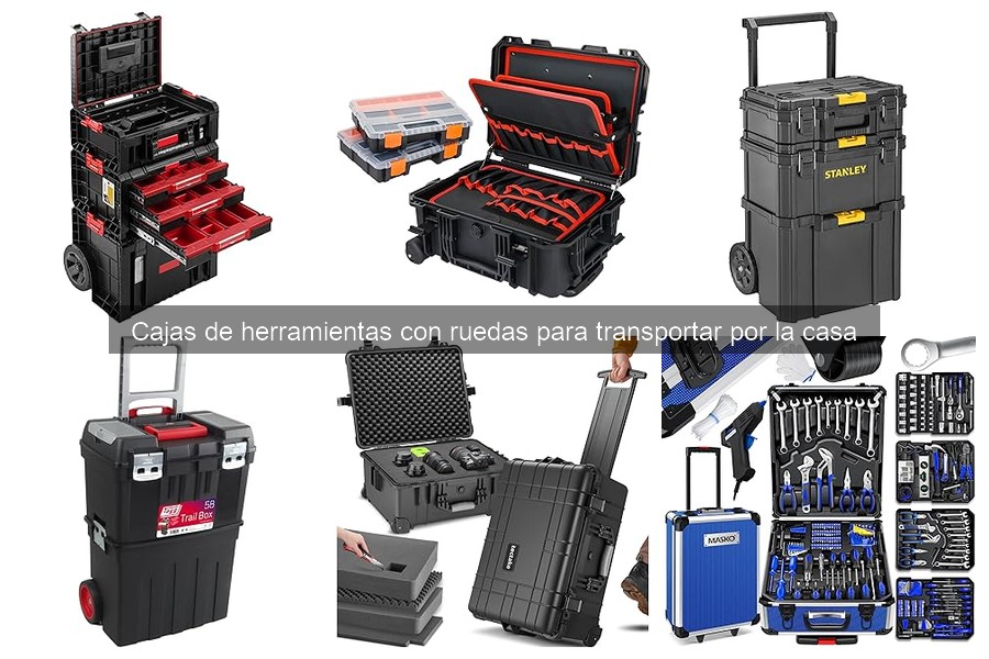 ¿Qué es una caja de herramientas con ruedas? Beneficios y características
