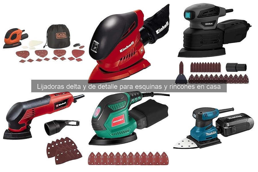 ¿Qué es una lijadora delta y para qué se usa?