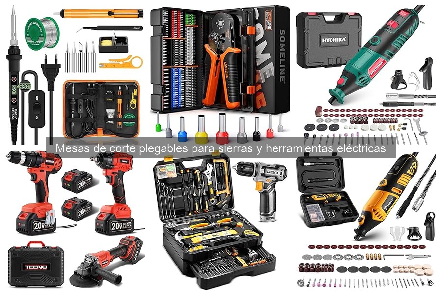 ¿Qué es una mesa de corte plegable? Descubre sus características