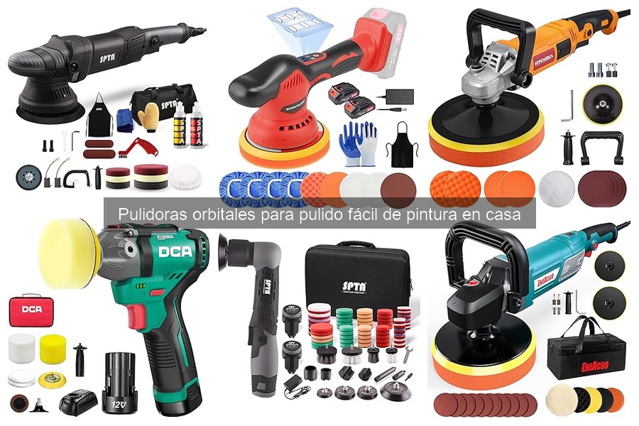 ¿Qué es una pulidora orbital? Descubre su funcionamiento