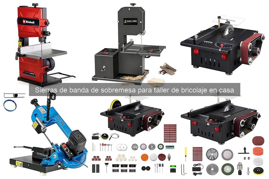 ¿Qué es una sierra de banda de sobremesa? Guía fácil para bricolaje
