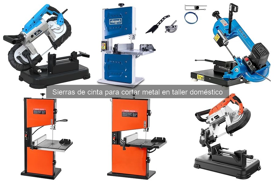 ¿Qué es una sierra de cinta para cortar metal?
