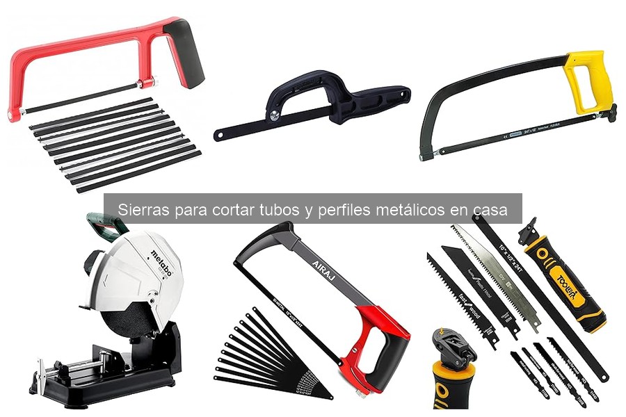 ¿Qué es una sierra para cortar tubos y perfiles metálicos?