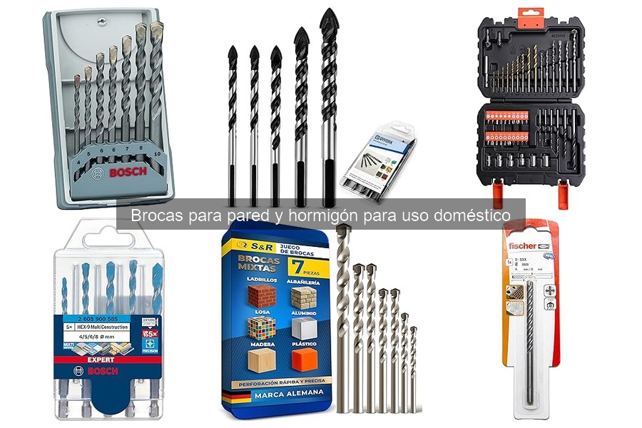 ¿Qué son las brocas para pared y hormigón? Guía rápida