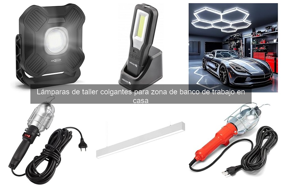 ¿Qué son las lámparas de taller colgantes? Guía práctica