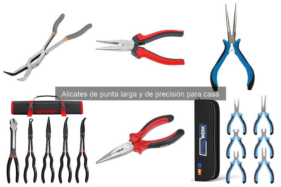 ¿Qué son los alicates de punta larga y de precisión?