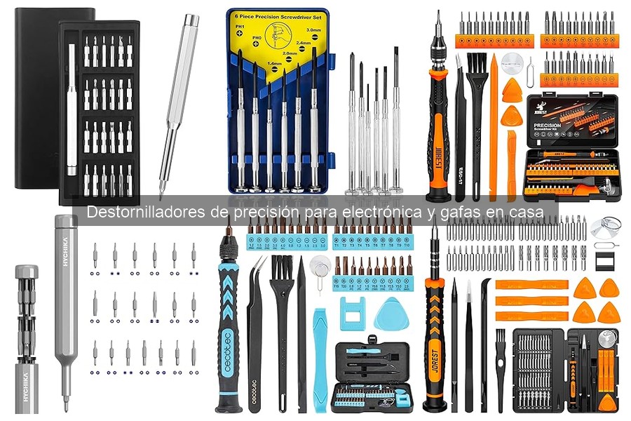 ¿Qué son los destornilladores de precisión y para qué sirven?