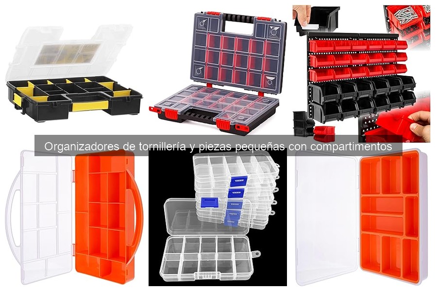 ¿Qué son los organizadores de tornillería y piezas pequeñas?