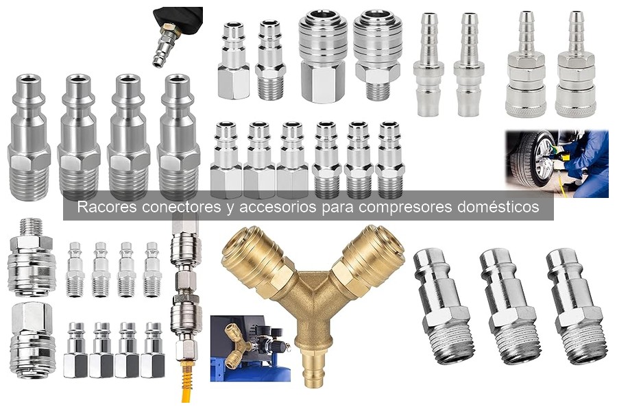 ¿Qué son los racores conectores para compresores domésticos?