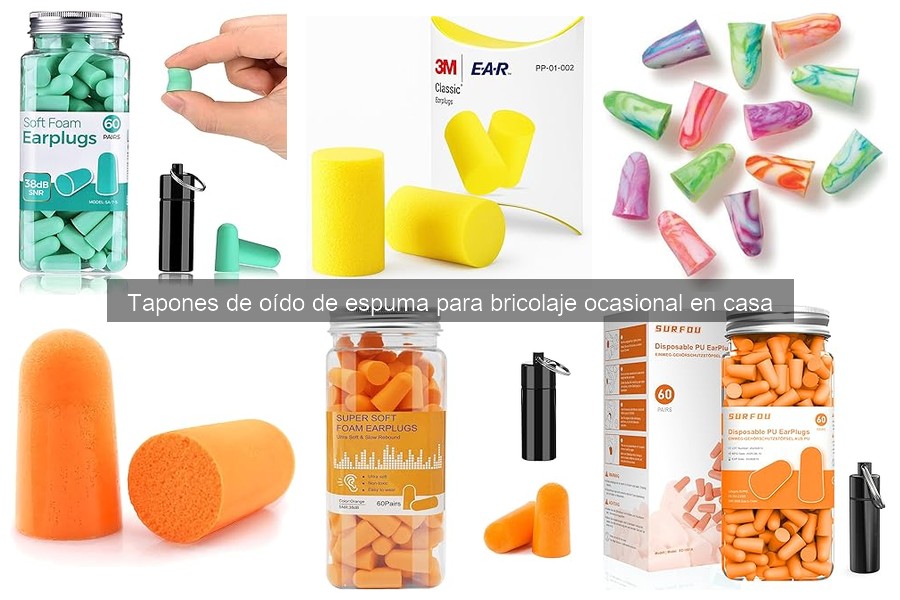 ¿Qué son los tapones de oído de espuma y para qué sirven?