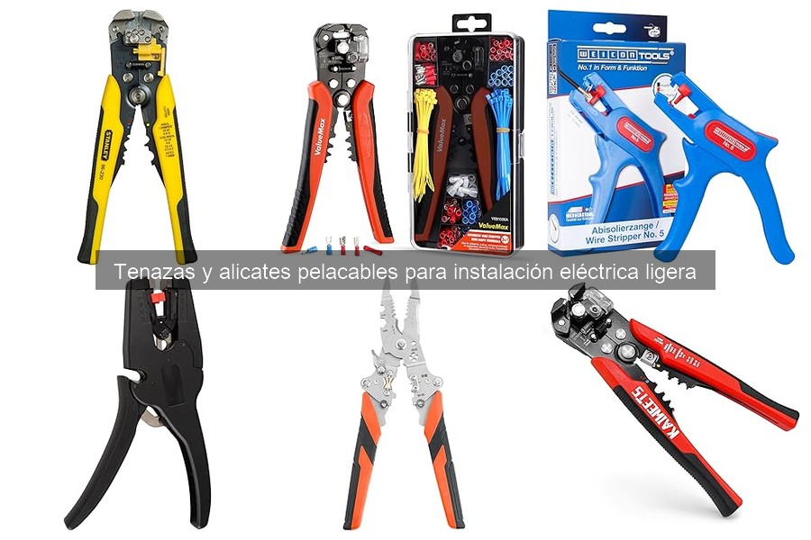 Qué son tenazas y alicates pelacables: guía completa