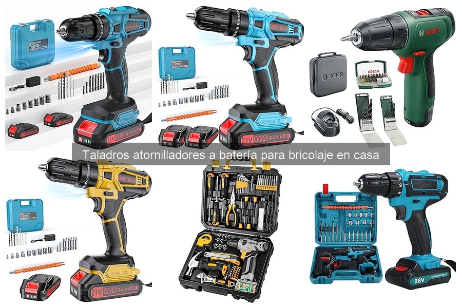 Repuestos para taladros atornilladores a batería: ¿dónde comprarlos?