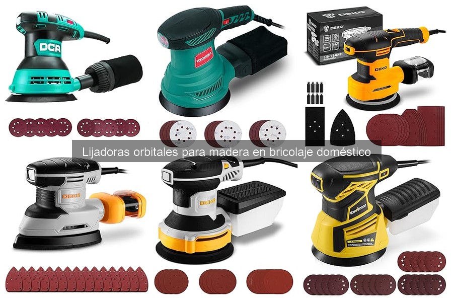 Repuestos y accesorios imprescindibles para lijadoras orbitales