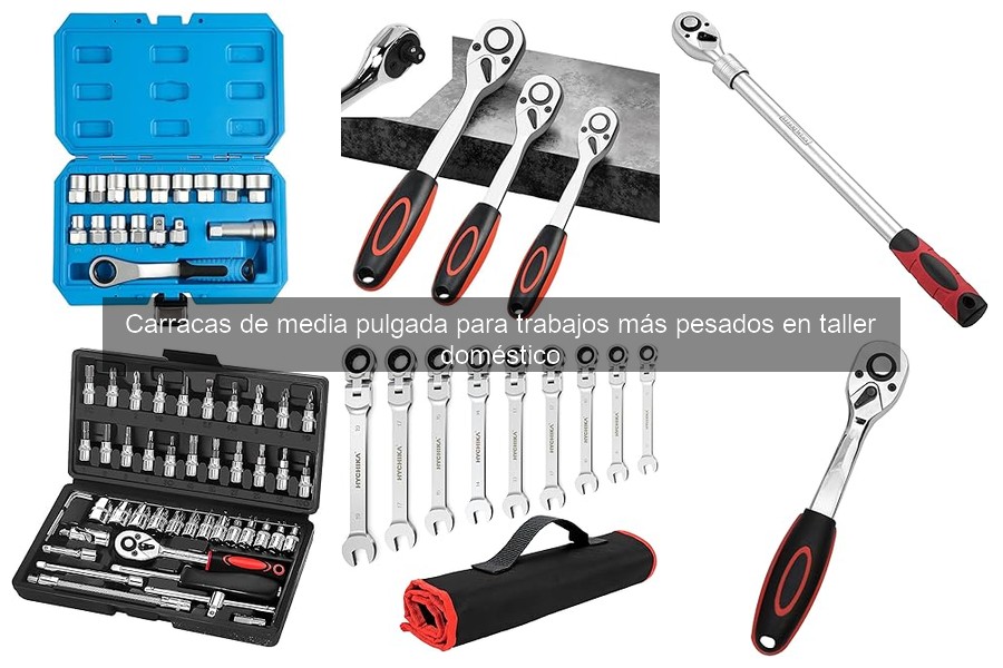 Seguridad al Usar Carracas de Media Pulgada en el Taller