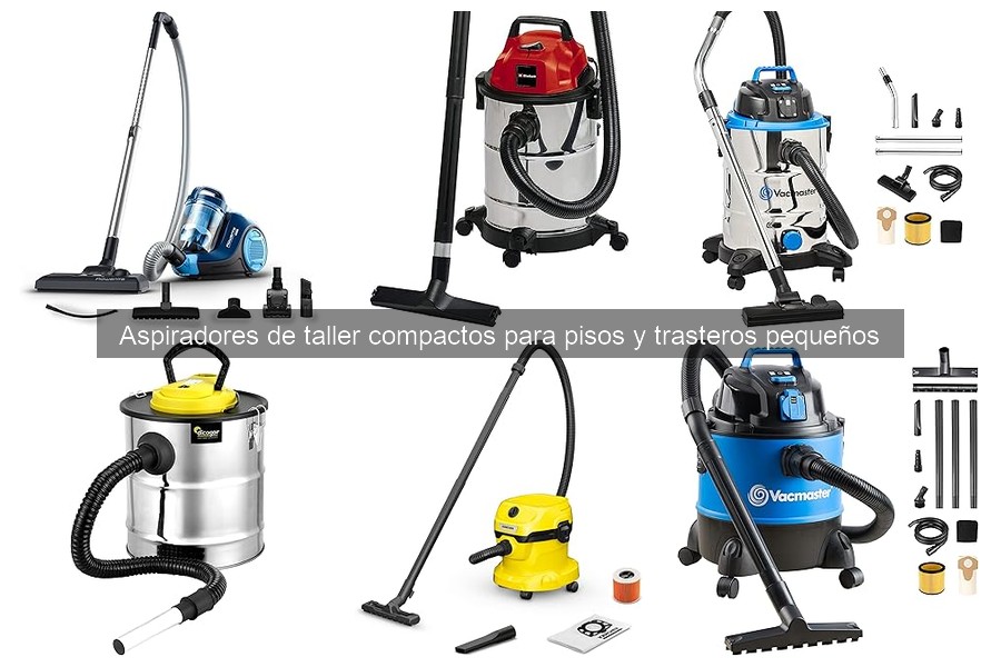 Soluciona problemas comunes con aspiradores de taller compactos