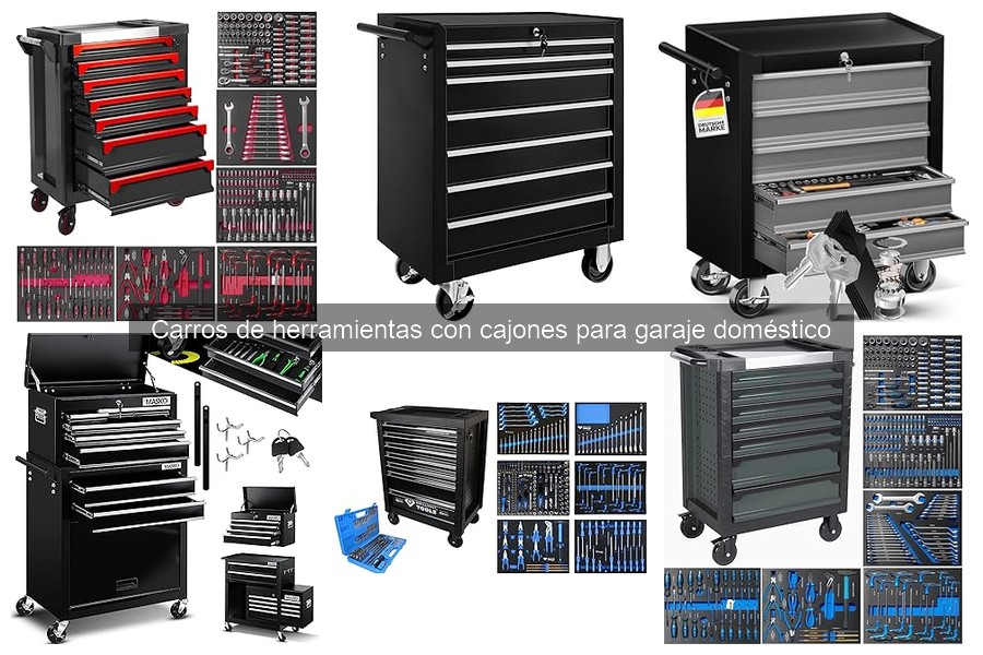 Soluciona problemas comunes de carros de herramientas