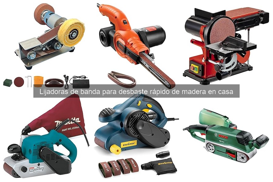 Soluciones a Problemas Comunes con Lijadoras de Banda