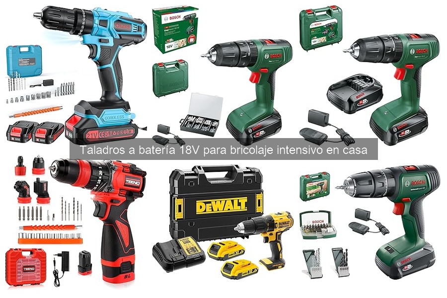 Soluciones a problemas comunes con taladros a batería 18V