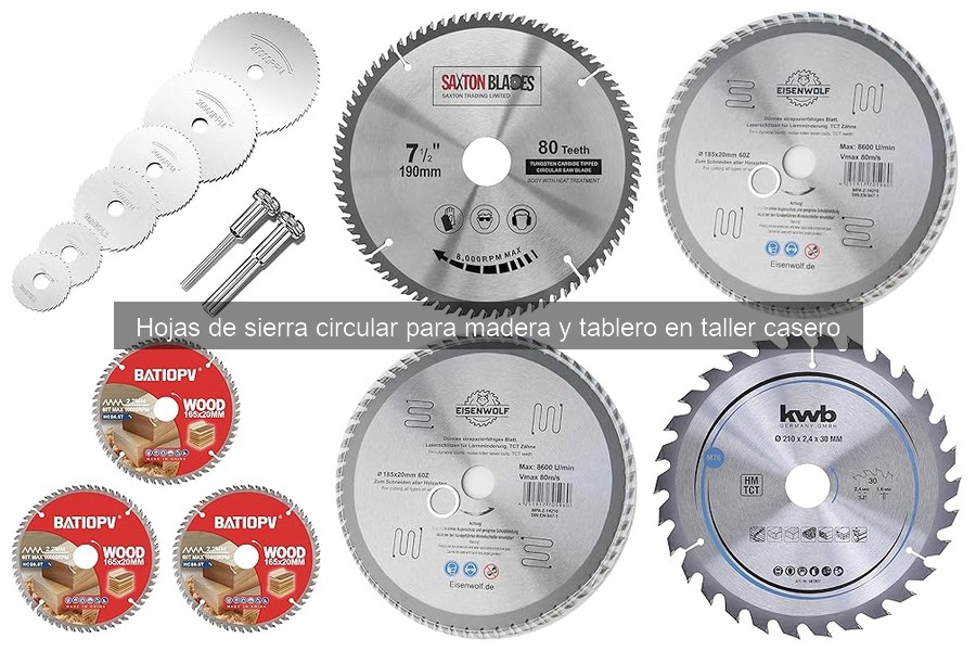 Soluciones a problemas con la hoja de sierra circular