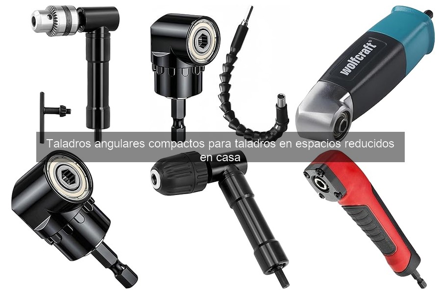 Taladros angulares compactos: características y beneficios