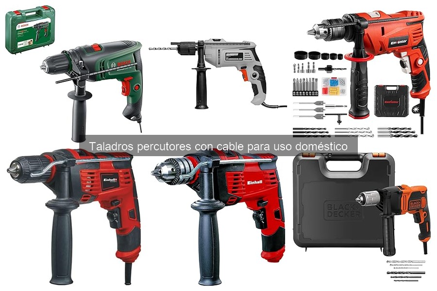 Taladros percutores: ¿Qué son y para qué utilizarlos?