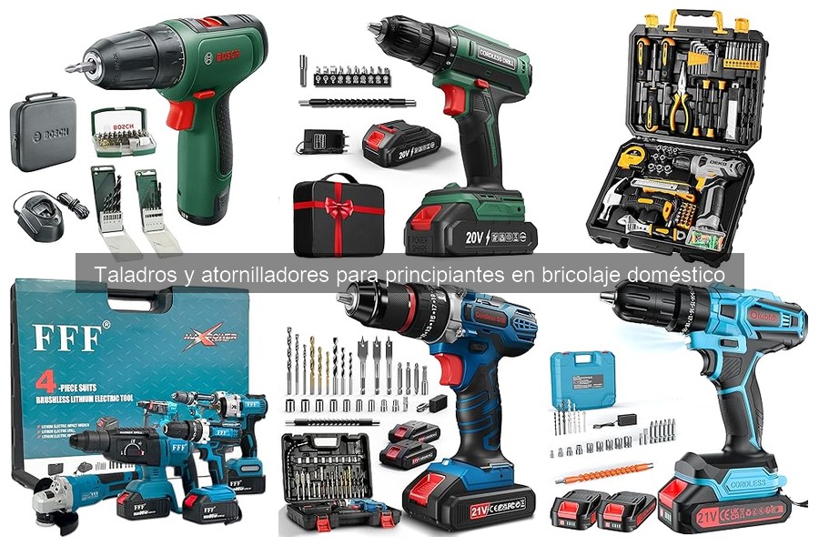 Taladros vs. Atornilladores: ¿Cuándo Usar Cada Uno?