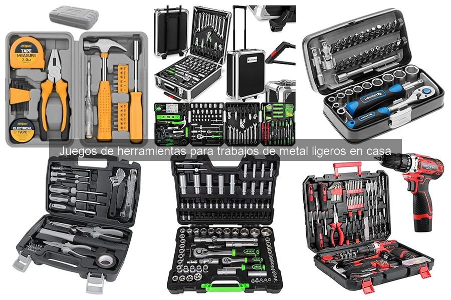 Tendencias en Juegos de Herramientas para Metal en Casa