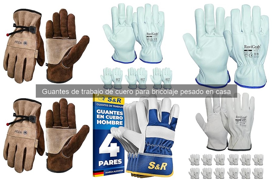 Testimonios de guantes de trabajo de cuero para bricolaje