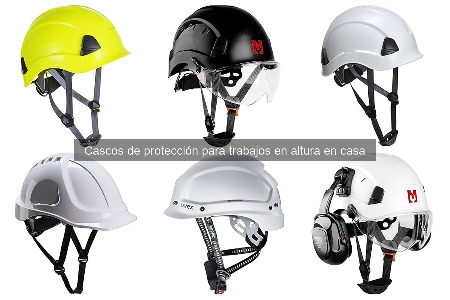 Tipos de cascos de protección para trabajos en altura