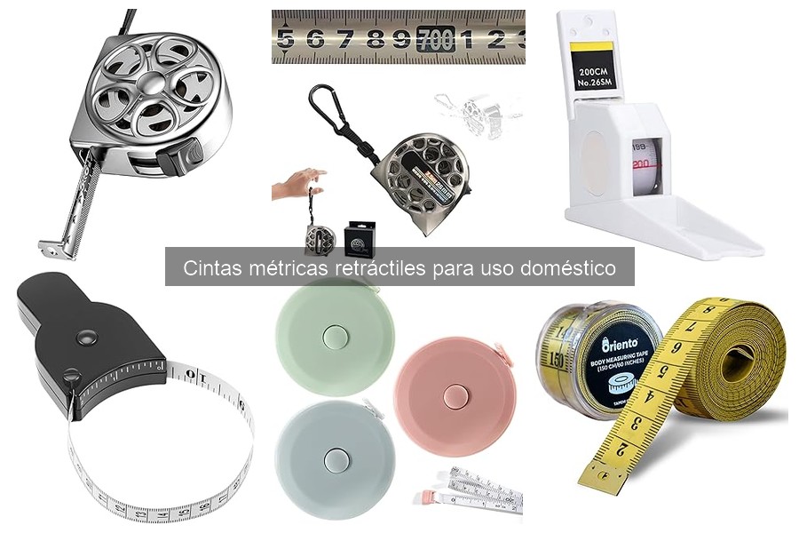 Tipos de Cintas Métricas Retráctiles y sus Usos en Casa