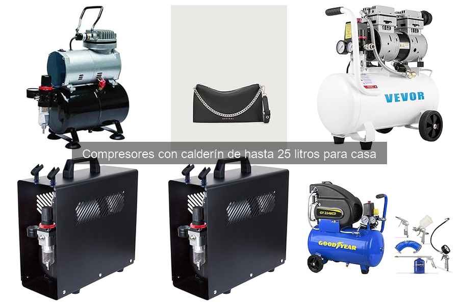 Tipos de compresores con calderín para bricolaje en casa