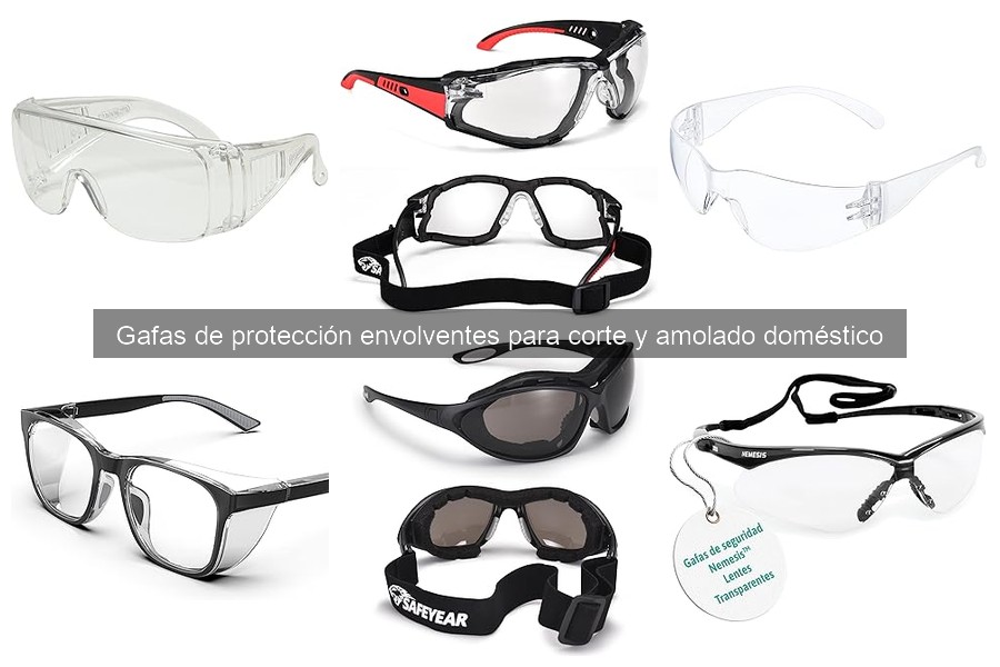 Tipos de gafas de protección para corte y amolado en casa