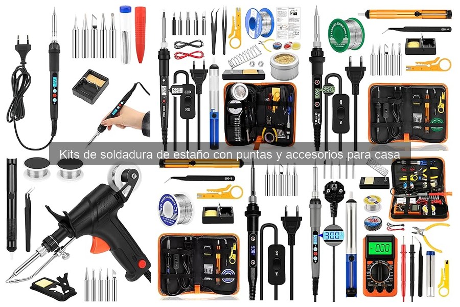 Tipos de kits de soldadura de estaño para el hogar